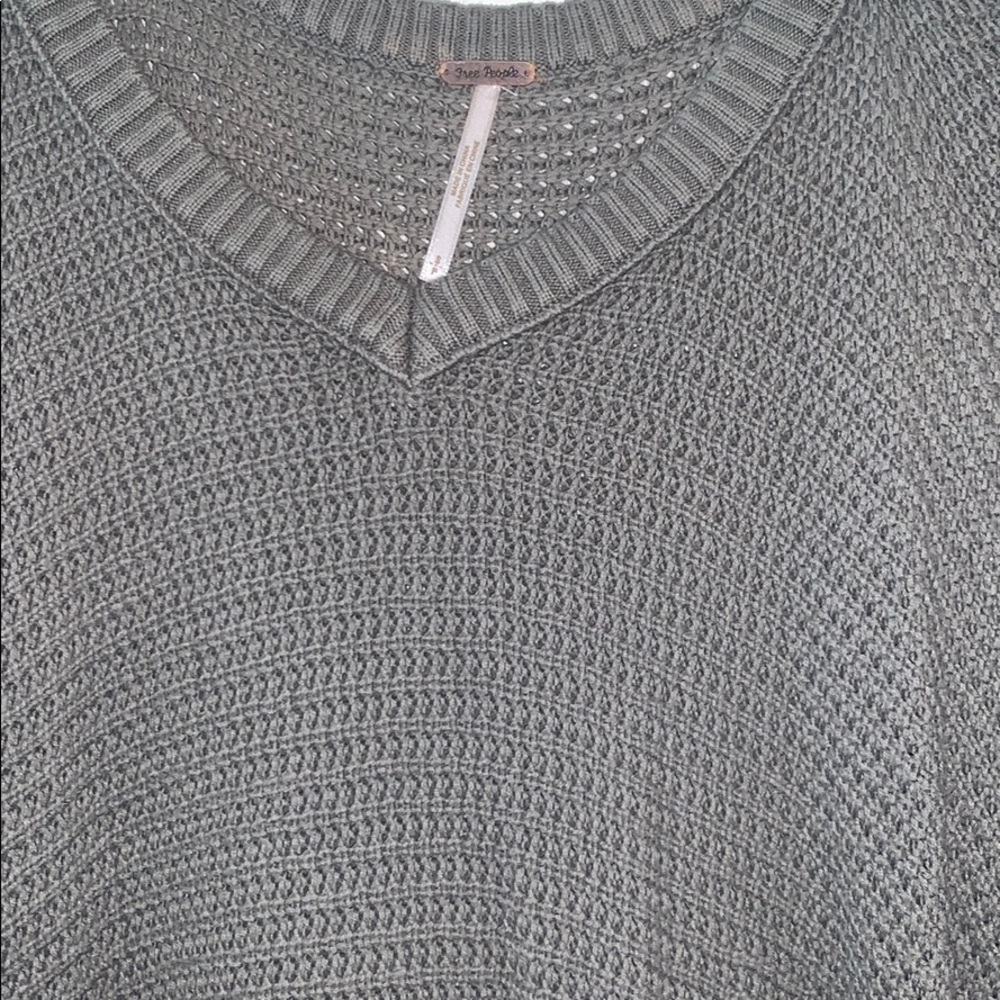 Free People Olive Green Sweater - Picture 4 of 6